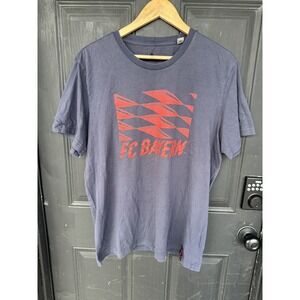 adidas FC‎ Bayern Munich Men's T-Shirt XL Soccer Football Apparel Short Sleeve
